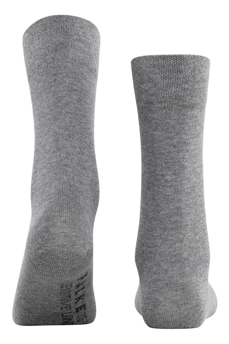 Sensitive London Cotton Blend Socks, Alternate, color, LIGHT GREYMEL.