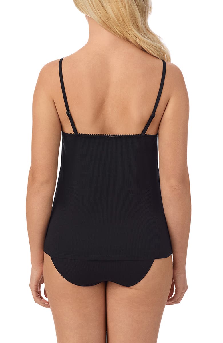 On Gossamer Cabana Rib Camisole, Alternate, color, Black