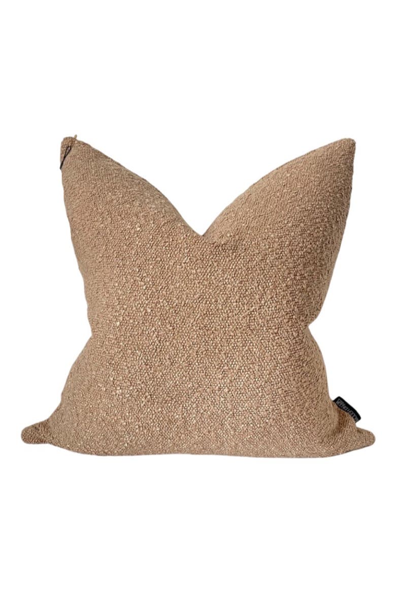 Bouclé Pillow Cover, Main, color, CAMEL