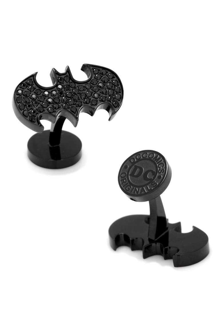 DC Comics® Batman Cuff Links, Main, color, BLACK