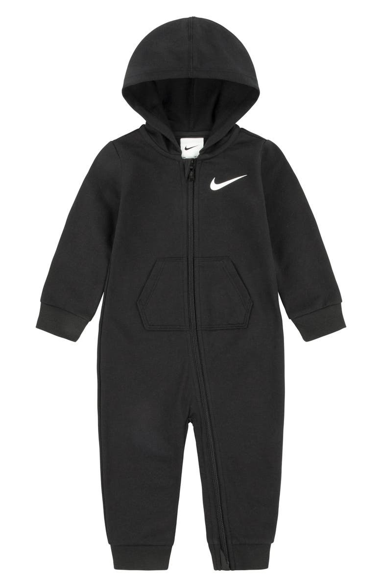 Nike Hooded French Terry Romper, Main, color, 
