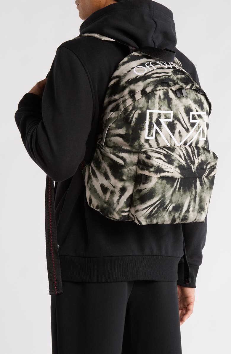 Off-White Heritage Tie Dye Backpack, Alternate, color,