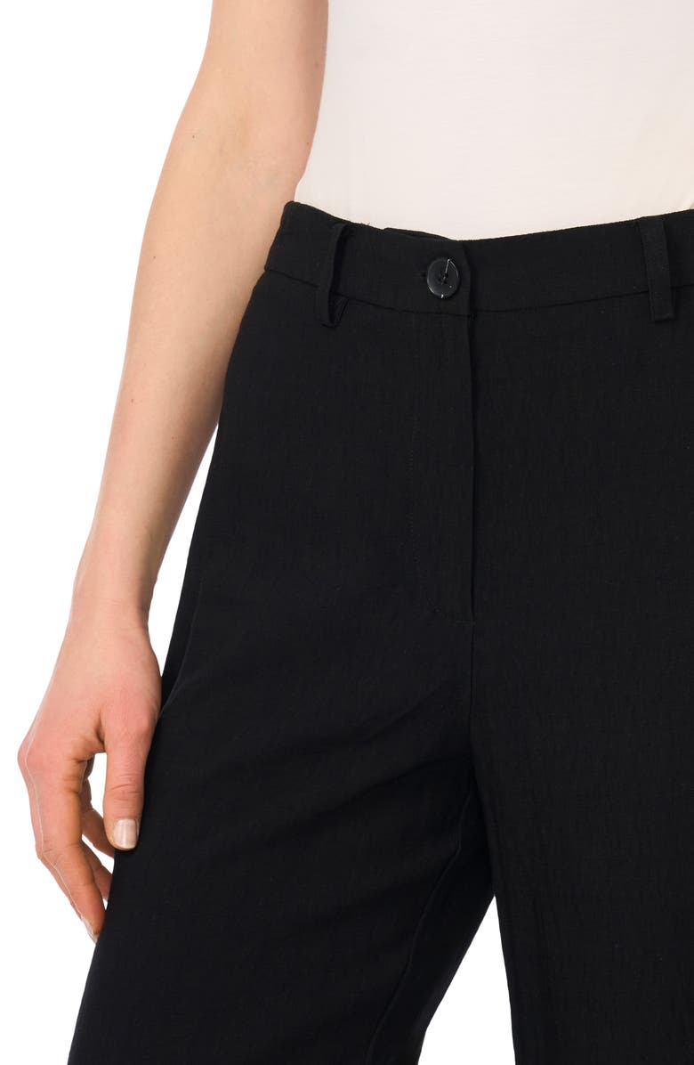 Vince Camuto Crop Pants, Alternate, color, Rich Black