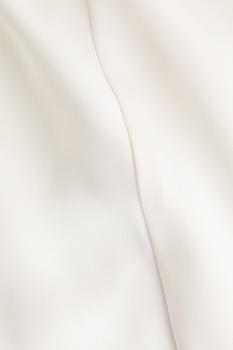 Cowl-neck Satin Blouse, Alternate, color, Ivory