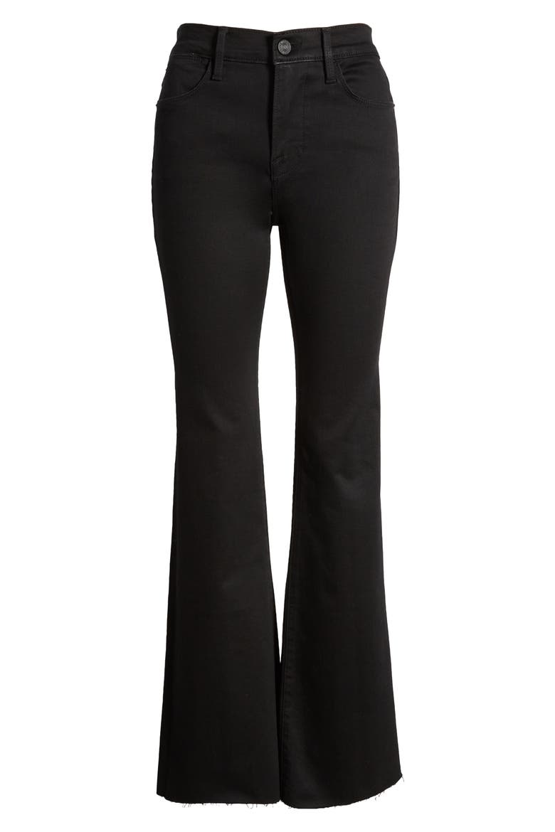 Le Easy Flare Jeans, Alternate, color, BLACKFINN