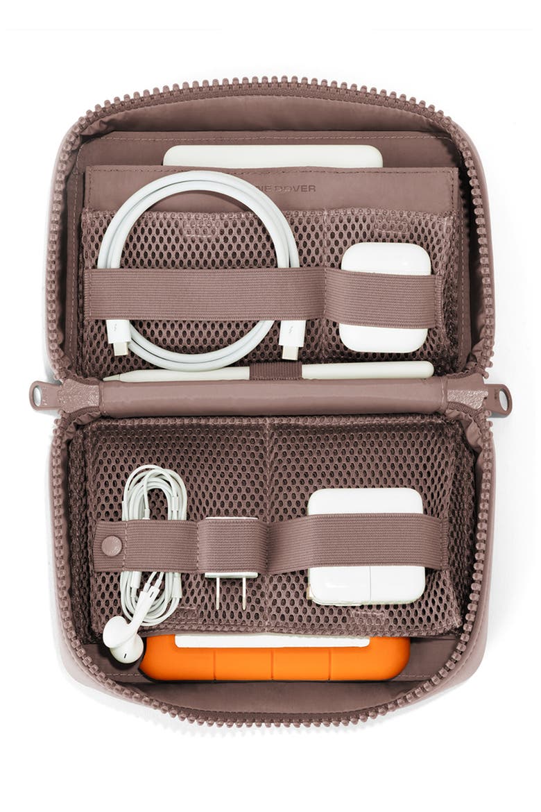 Arlo Large Tech Organizer, Alternate, color, DUNE