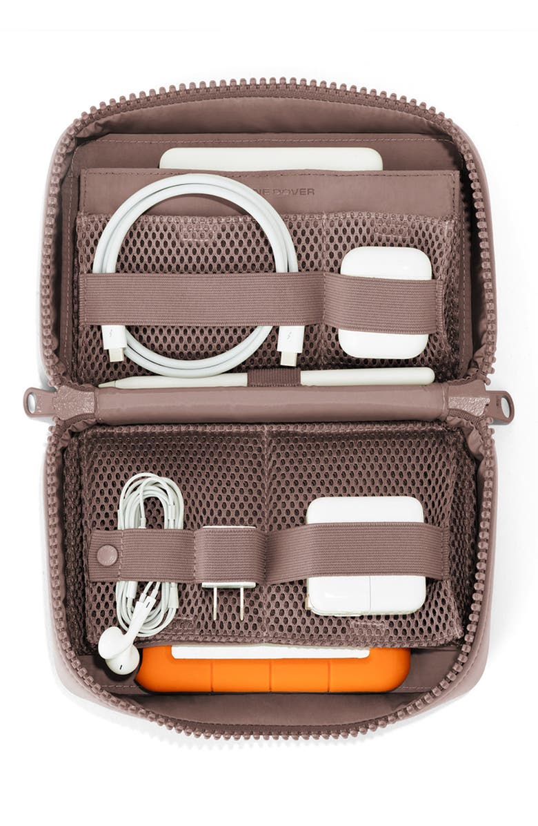 Dagne Dover Arlo Large Tech Organizer, Alternate, color, Dune