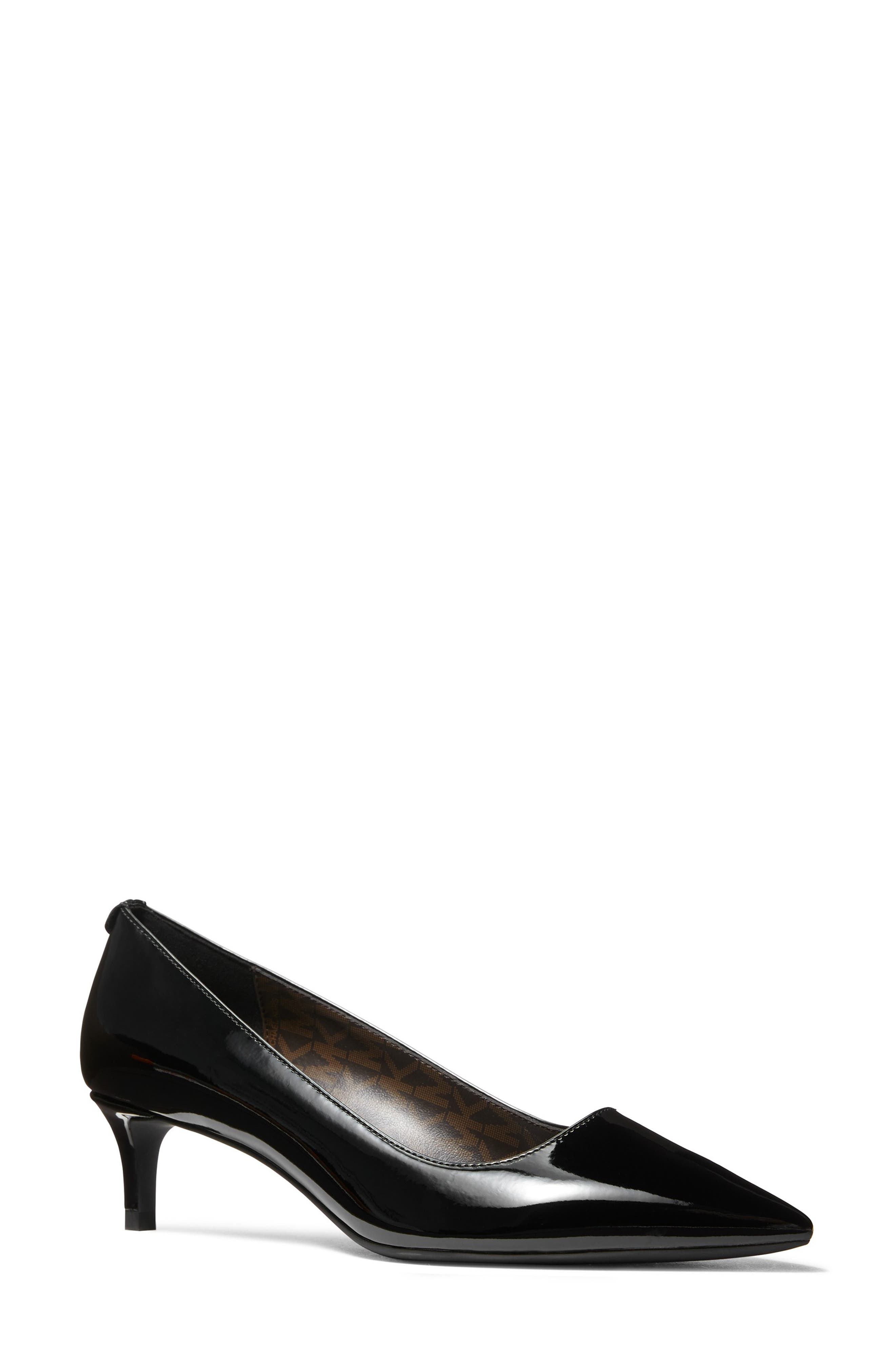 MICHAEL Michael Kors Alina Flex Pointed Toe Kitten Heel Pump, Main, color, 