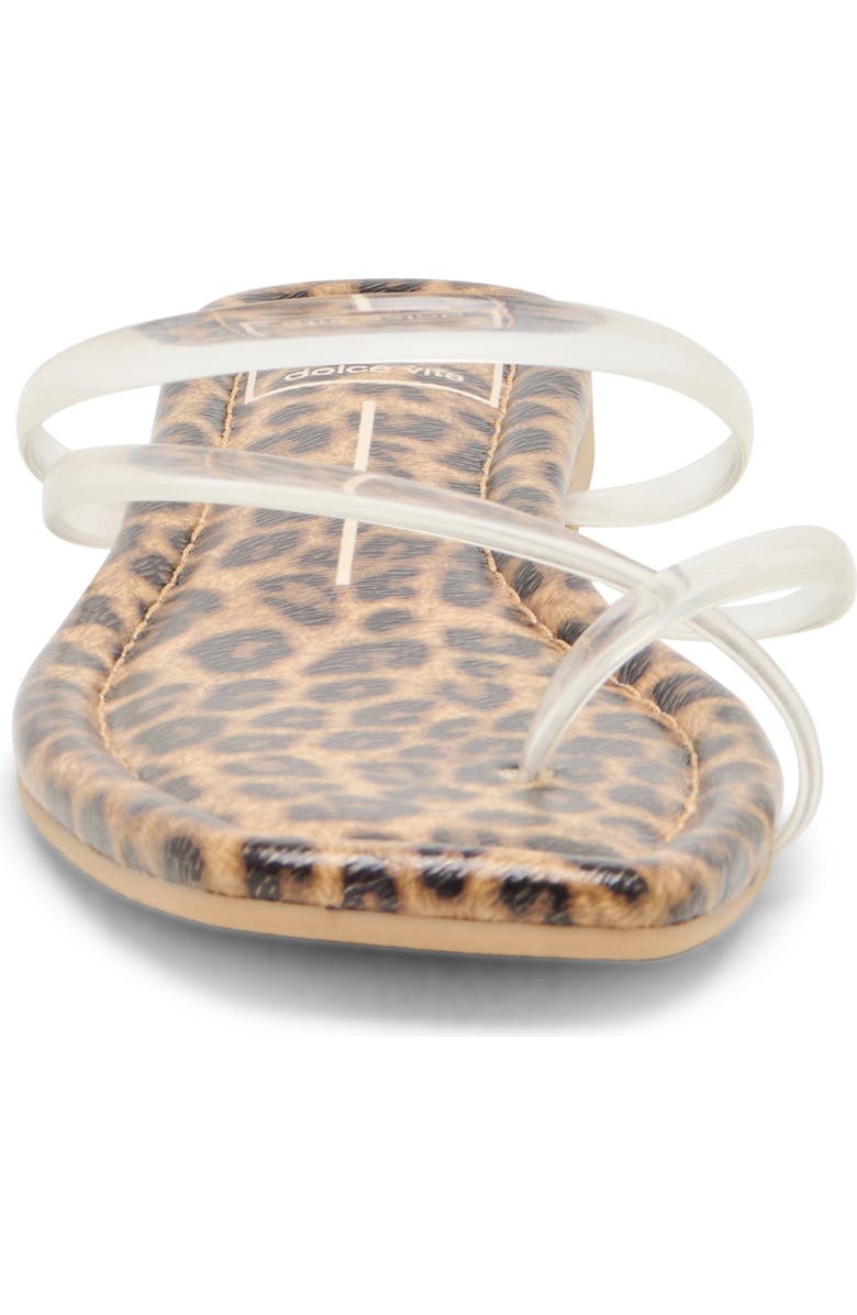 Dolce Vita Leanna Slide Sandal, Alternate, color, Leopard Vinyl