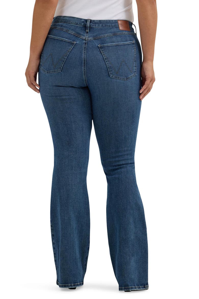 Bespoke High Waist Flare Jeans, Alternate, color, LILY
