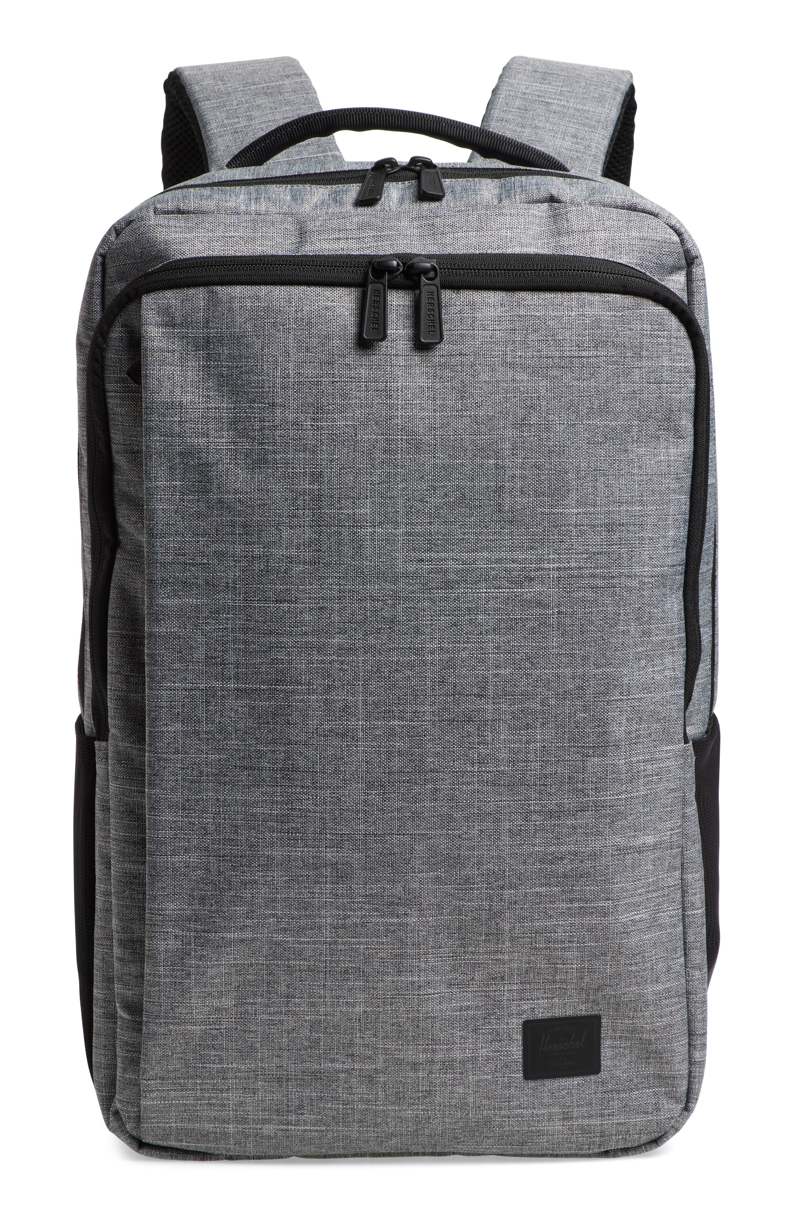 Herschel Supply Co. Kaslo Daypack, Main, color, Raven Crosshatch