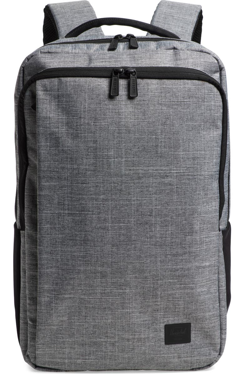 Herschel Supply Co. Kaslo Daypack, Main, color, Raven Crosshatch