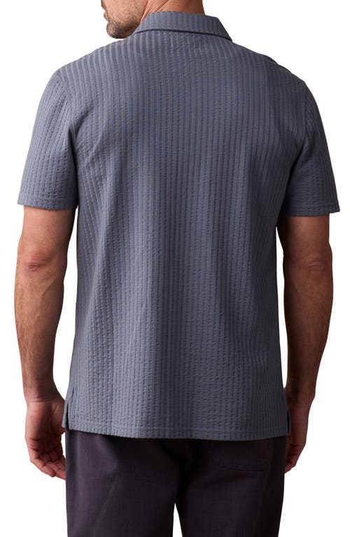 The Normal Brand Getaway Short Sleeve Knit Button-up Shirt In Waterloo
