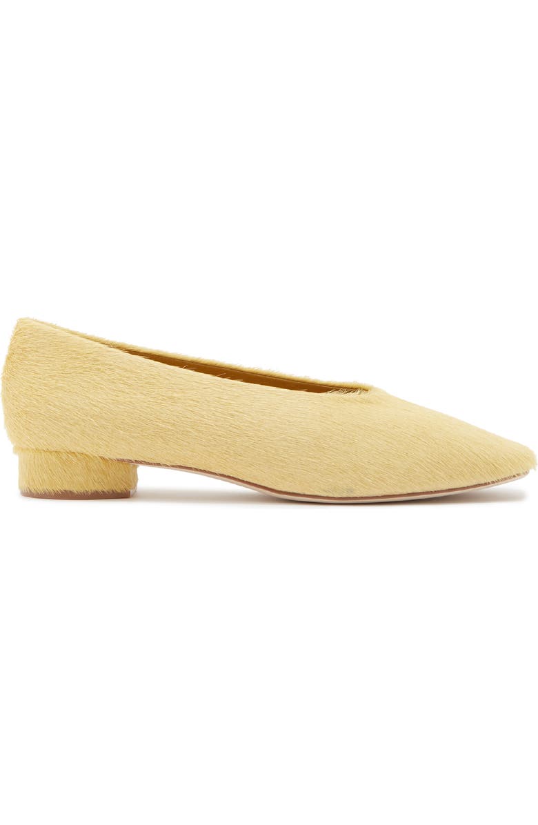 Jeffrey Campbell Trustee Genuine Calf Hair Pump, Alternate, color, Yellow Longhair