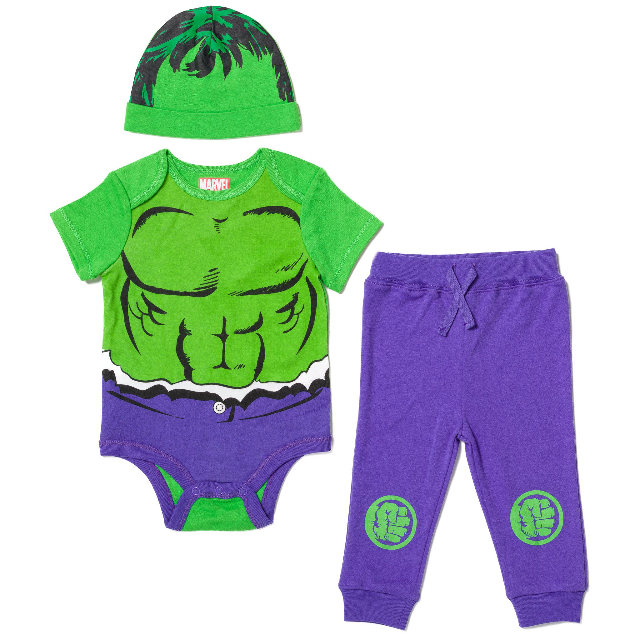 selected Hulk Green Purple