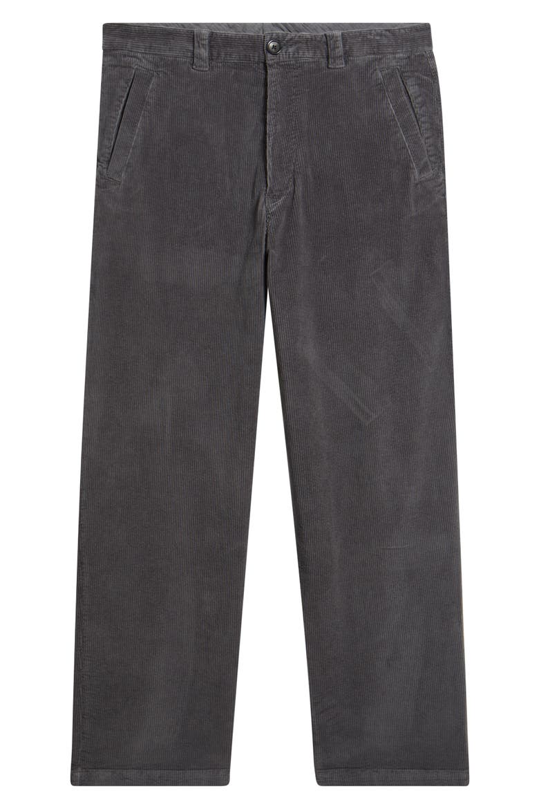 Stretch Organic Cotton Corduroy Workwear Chinos, Alternate, color, SLATE