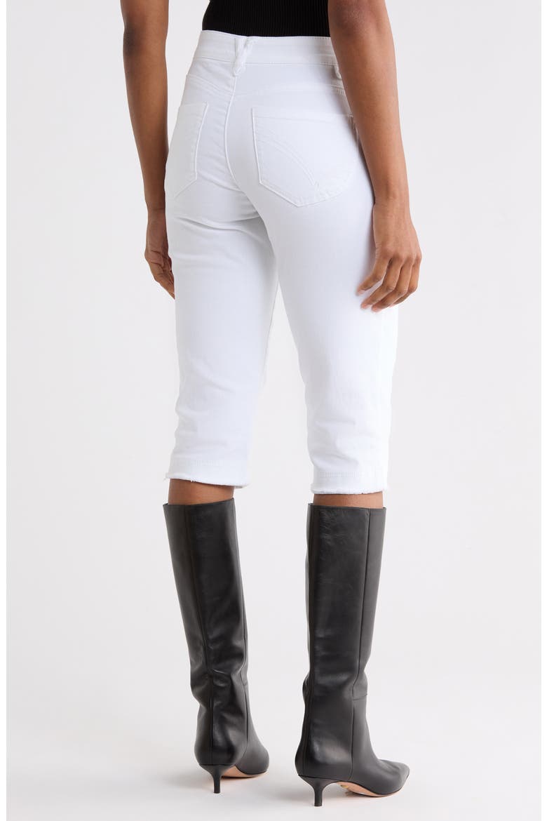 Ab Tech Capri Jeans, Alternate, color, OPTIC WHITE