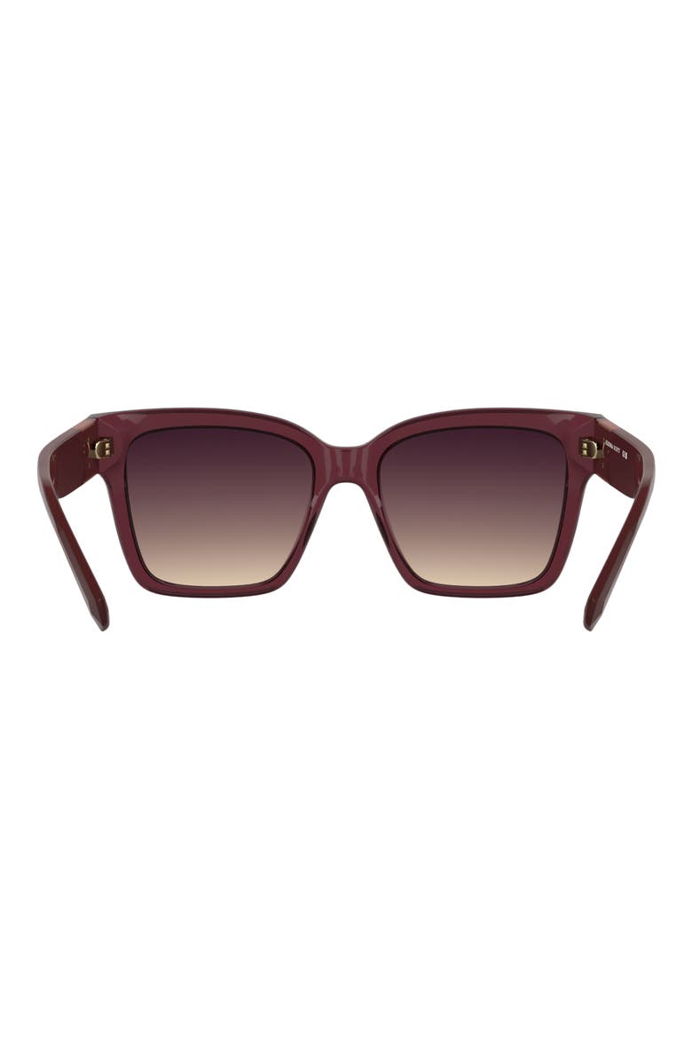Dira 56mm Rectangular Sunglasses, Alternate, color, CYCLAMEN