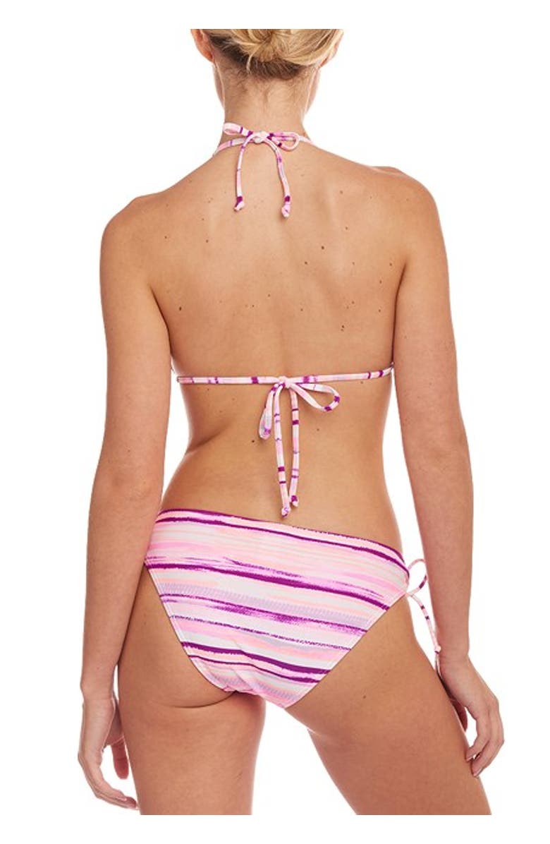 LASCANA Printed Loop Classic Bikini Bottom, Alternate, color, Rose Multi