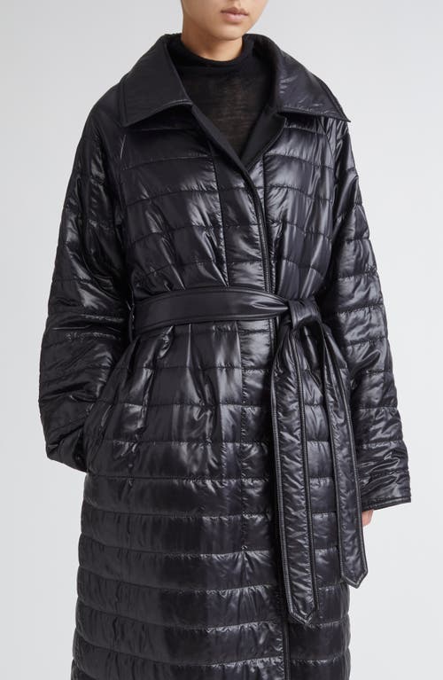 Herno Belted Reversible Fluid Wool Blend Gabardine & Nylon Ultralight Trench Coat In Multi