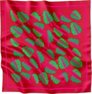Centinelle Glowing Chard Silk Medium Square Scarf