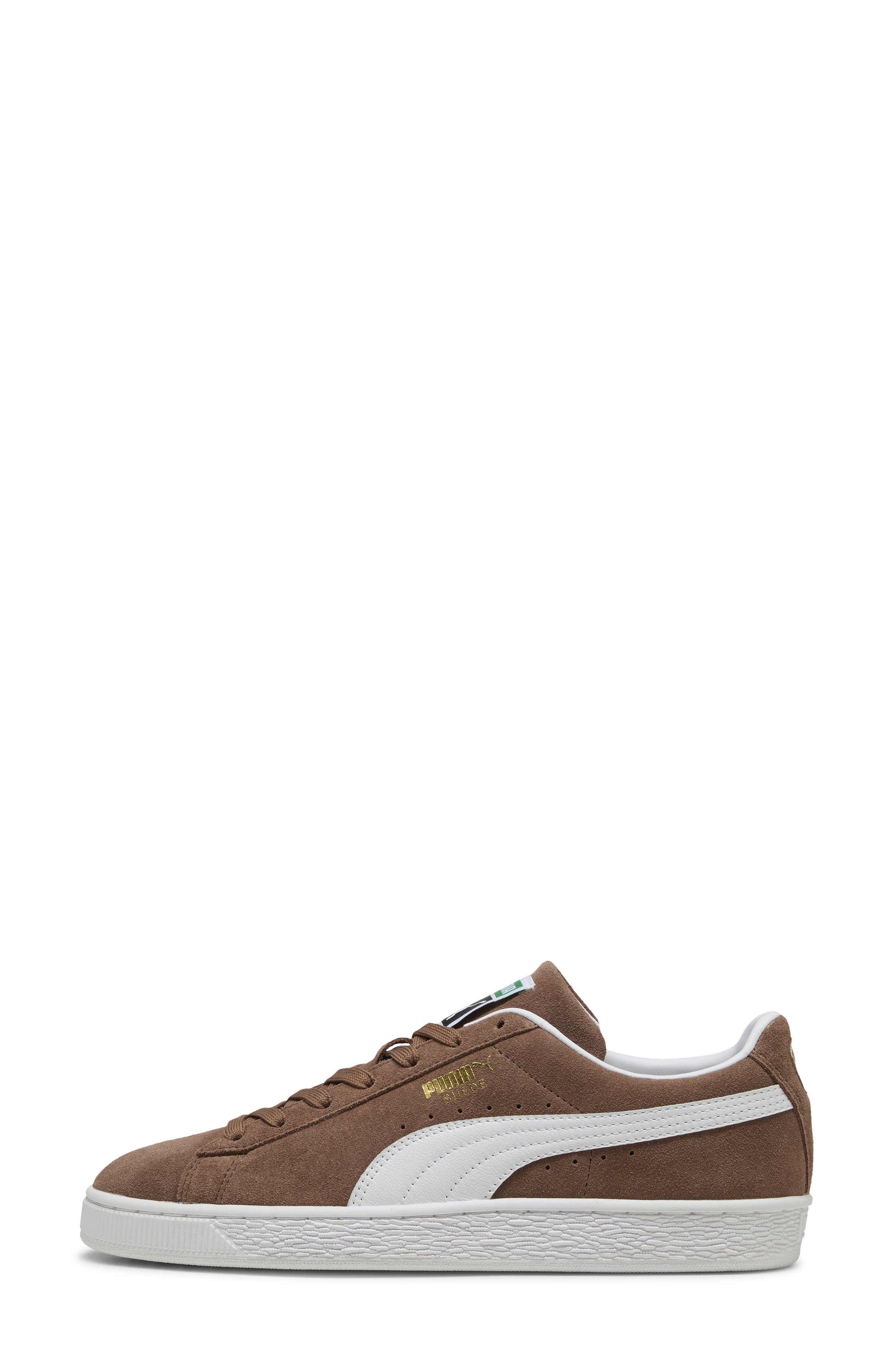 Suede Classic Sneaker, Alternate, color, BROWN