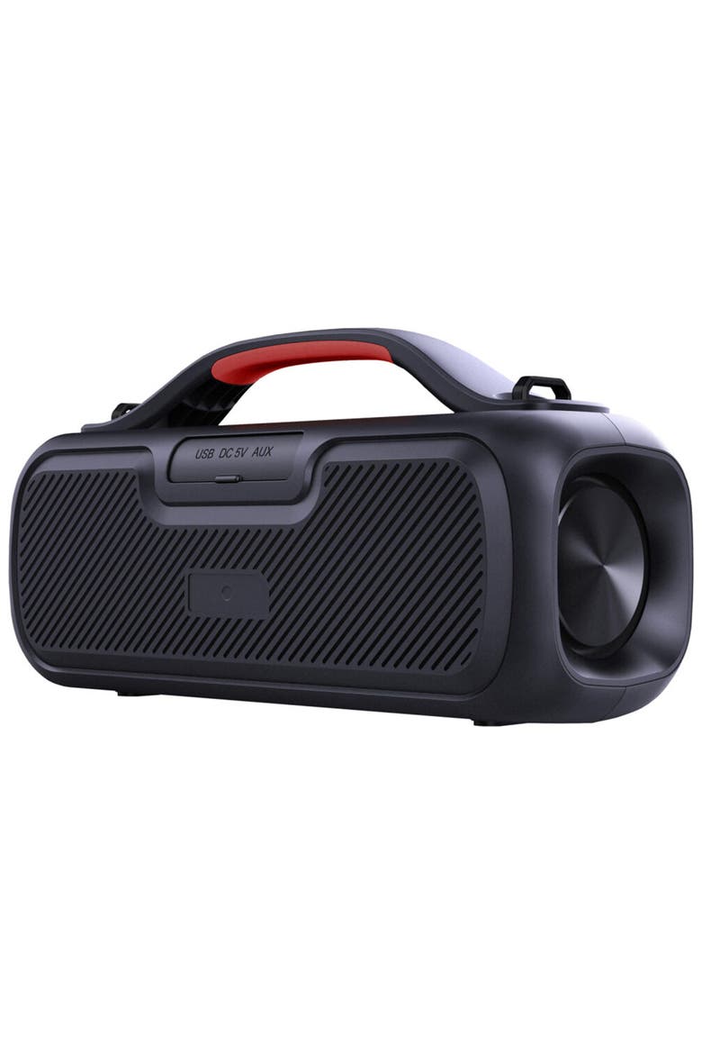 LED Portable Bluetooth Speaker IPX5 Water Resistant, Alternate, color, Black