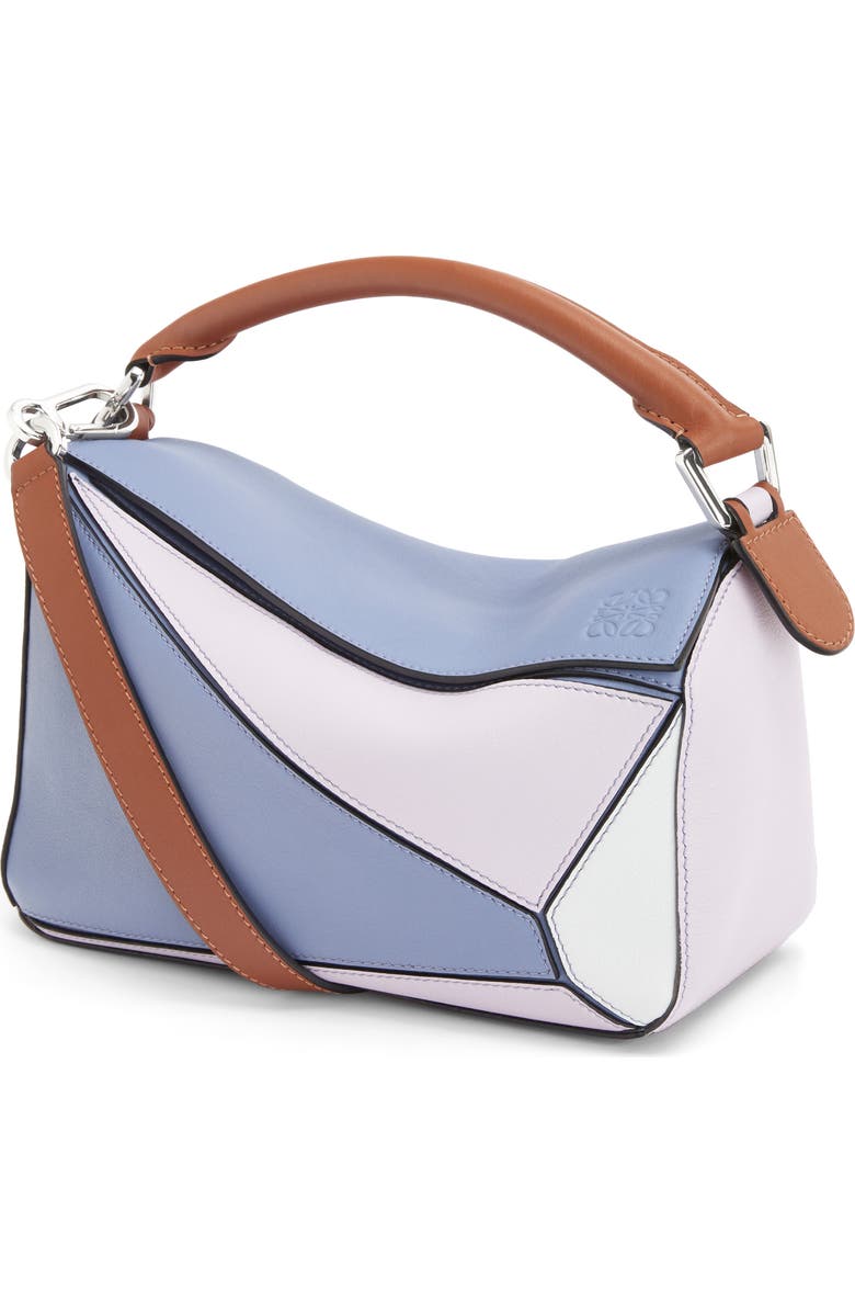 Loewe x Paula's Ibiza Small Puzzle Leather Shoulder Bag, Alternate, color,