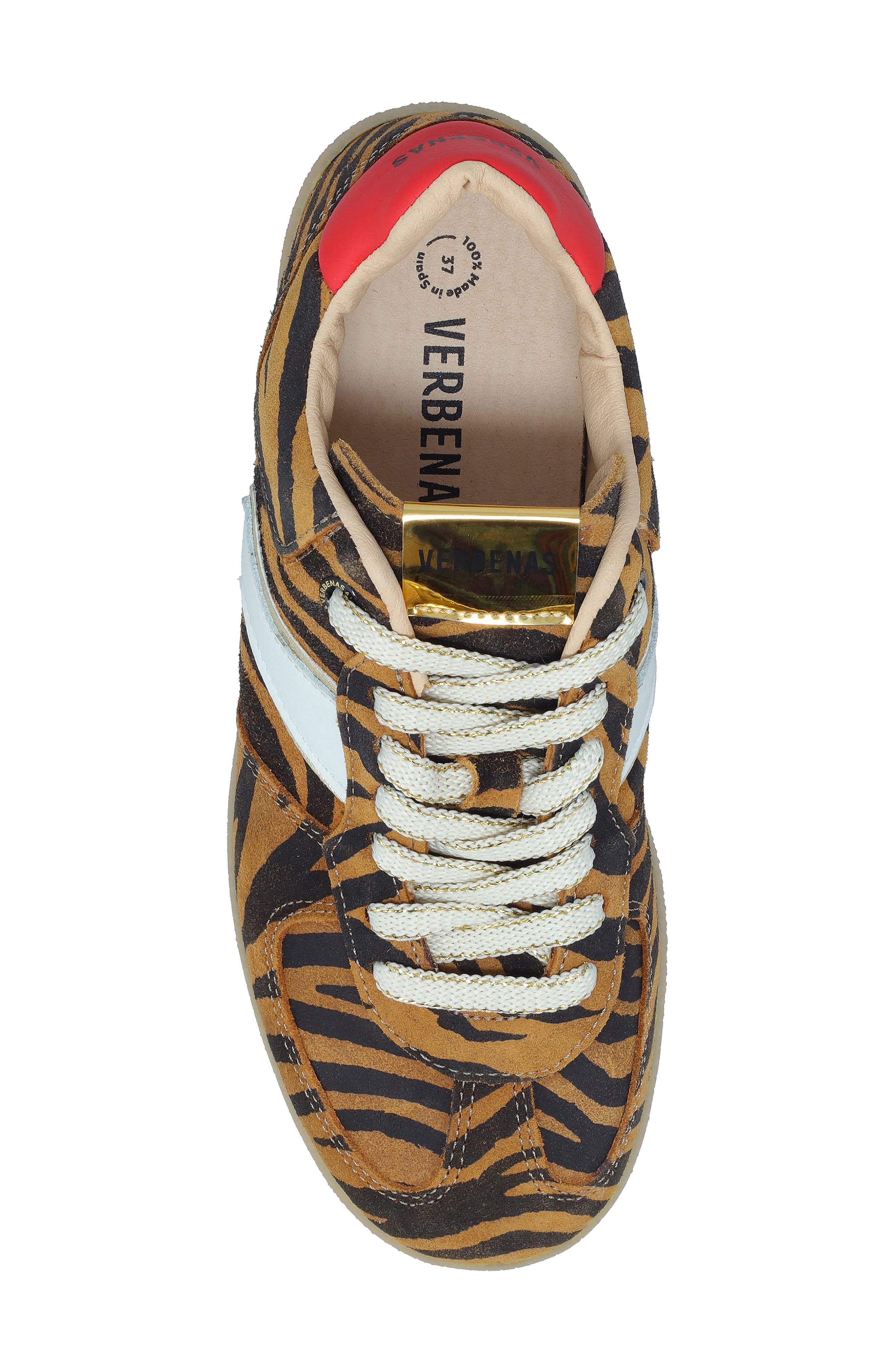 Verbenas Sora Sneaker, Alternate, color, Zebra