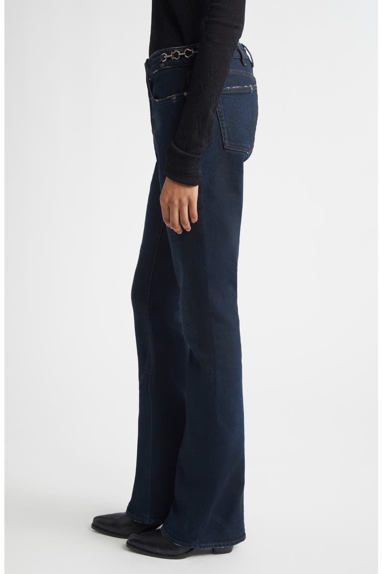 Journey Stretch Denim Bootcut Jeans, Alternate, color, BLUE