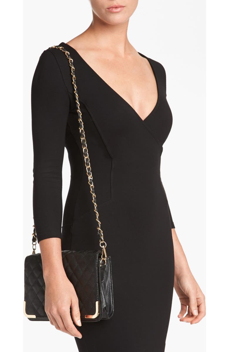 NB Handbags Quilted Crossbody Bag, Alternate, color,