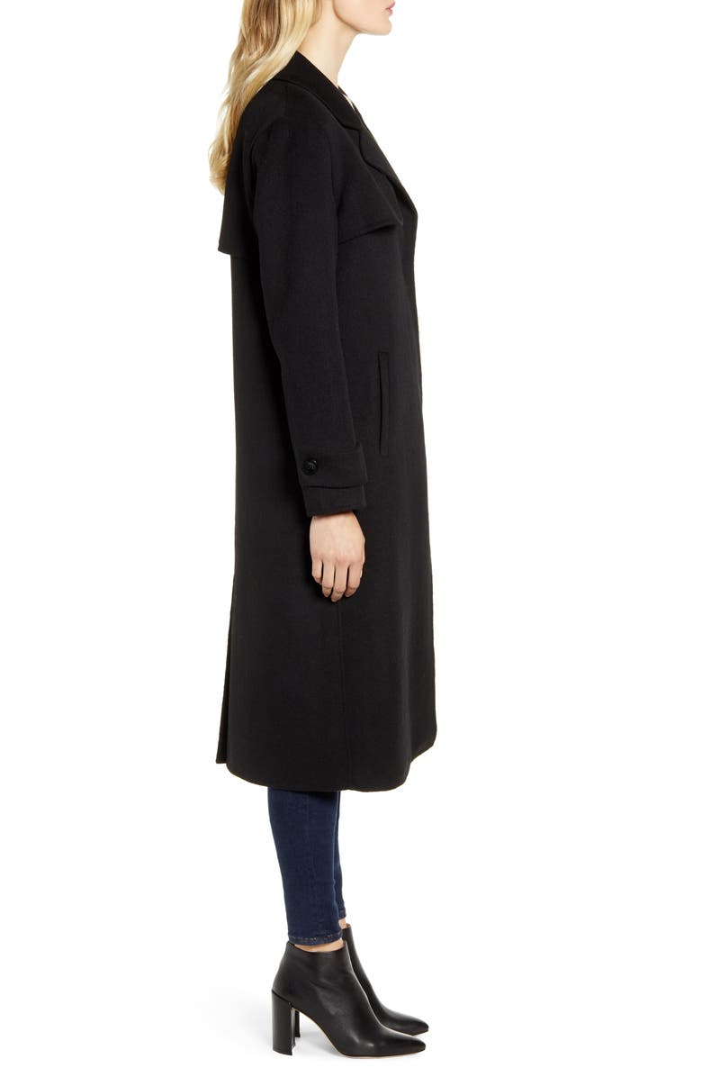 Kenneth Cole New York Double Face Wool Blend Coat, Alternate, color,
