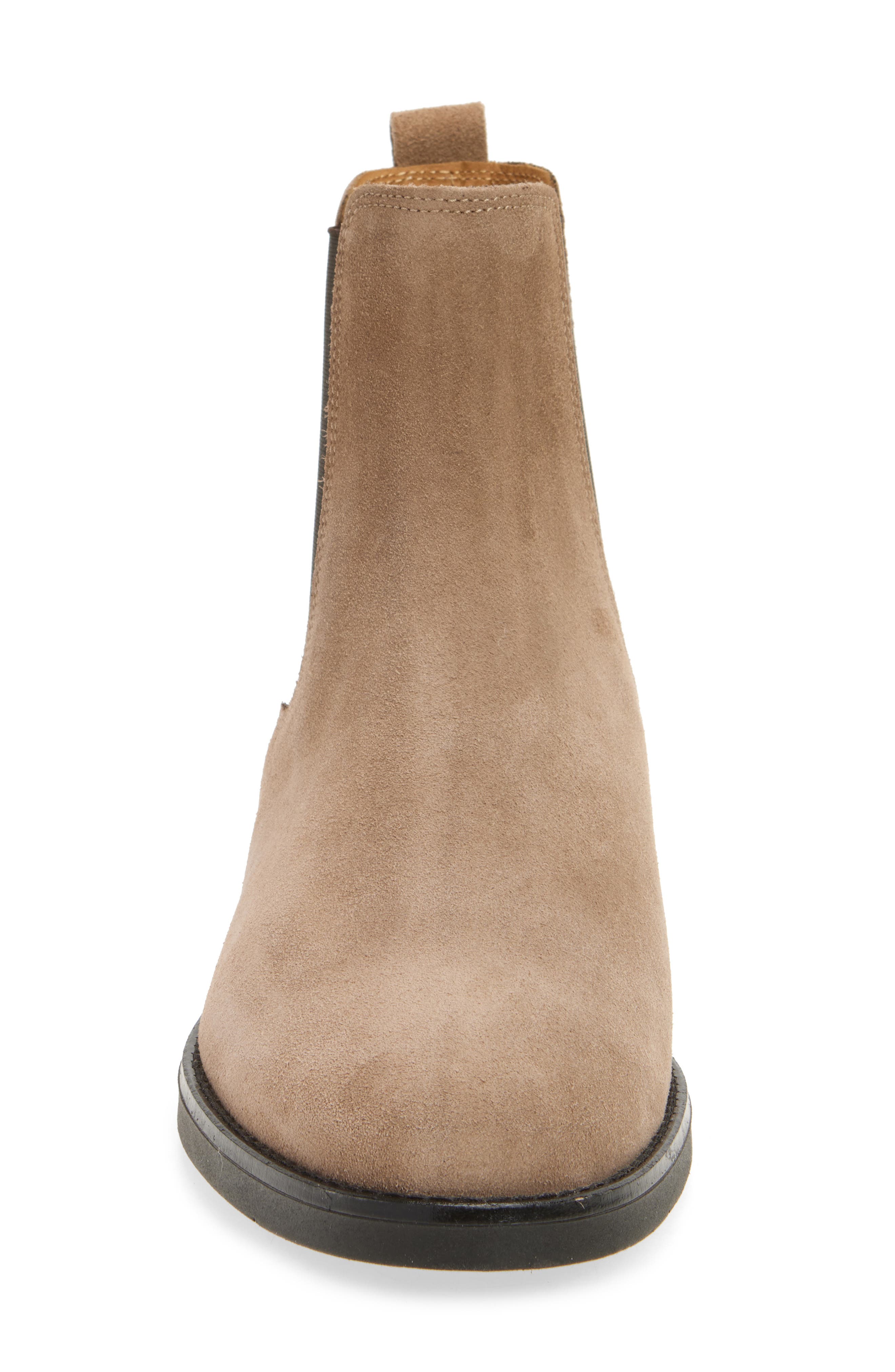 Bruno Magli Maximo Chelsea Boot, Alternate, color, Taupe Suede