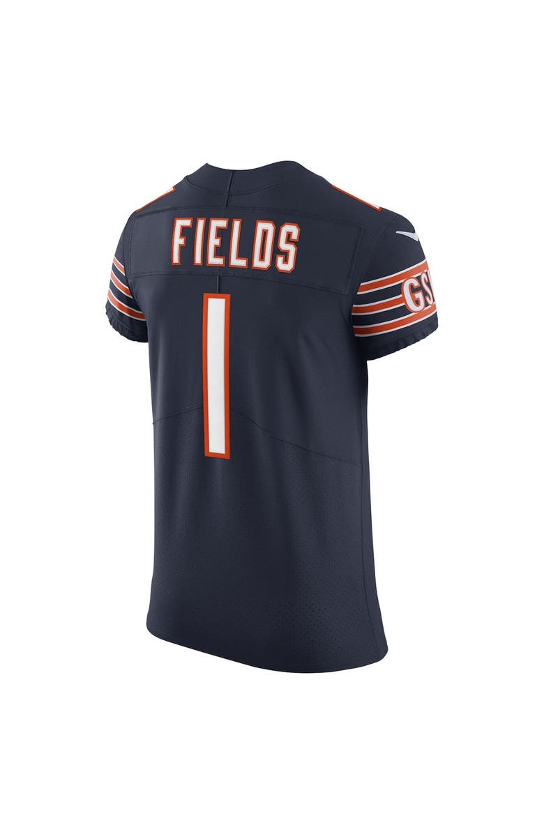 Nike Men's Nike Justin Fields Navy Chicago Bears Vapor Elite Jersey, Alternate, color, 