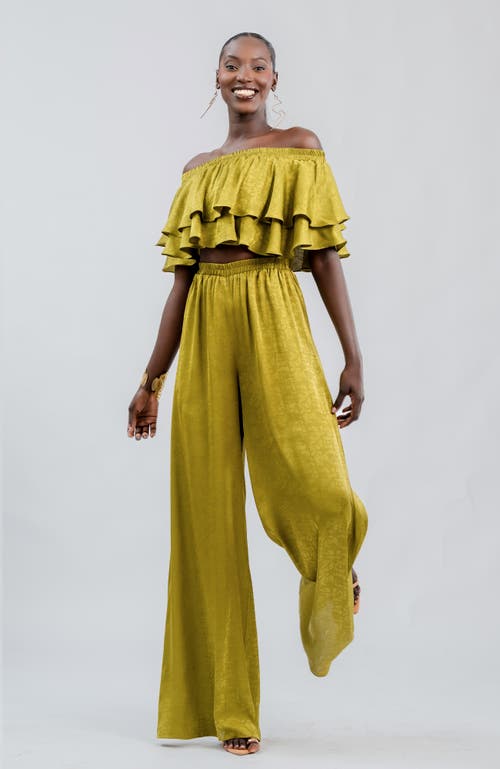 Diarrablu Wairu Top In Ayel Olive