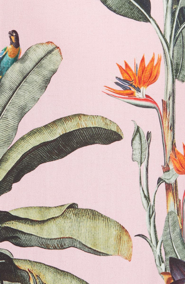 PatBO Tropical Cutout High/Low Gown, Alternate, color, 