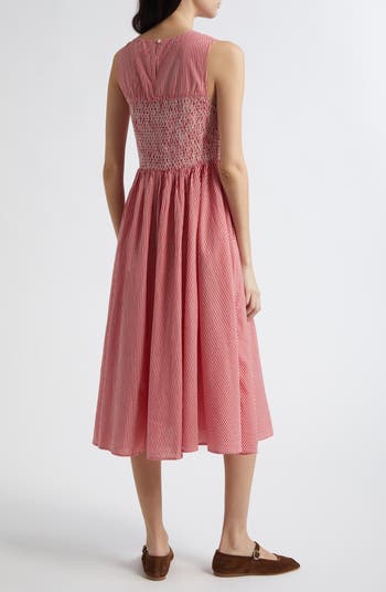 Coco Sleeveless Cotton Fit & Flare Dress