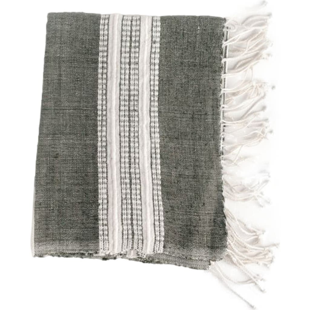 Creative Women Aden Cotton Hand Towel in Grey W/Natural  product