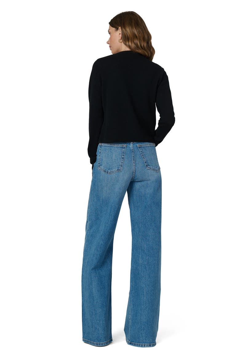 High Waist Wide Leg Jeans, Alternate, color, SEMLA