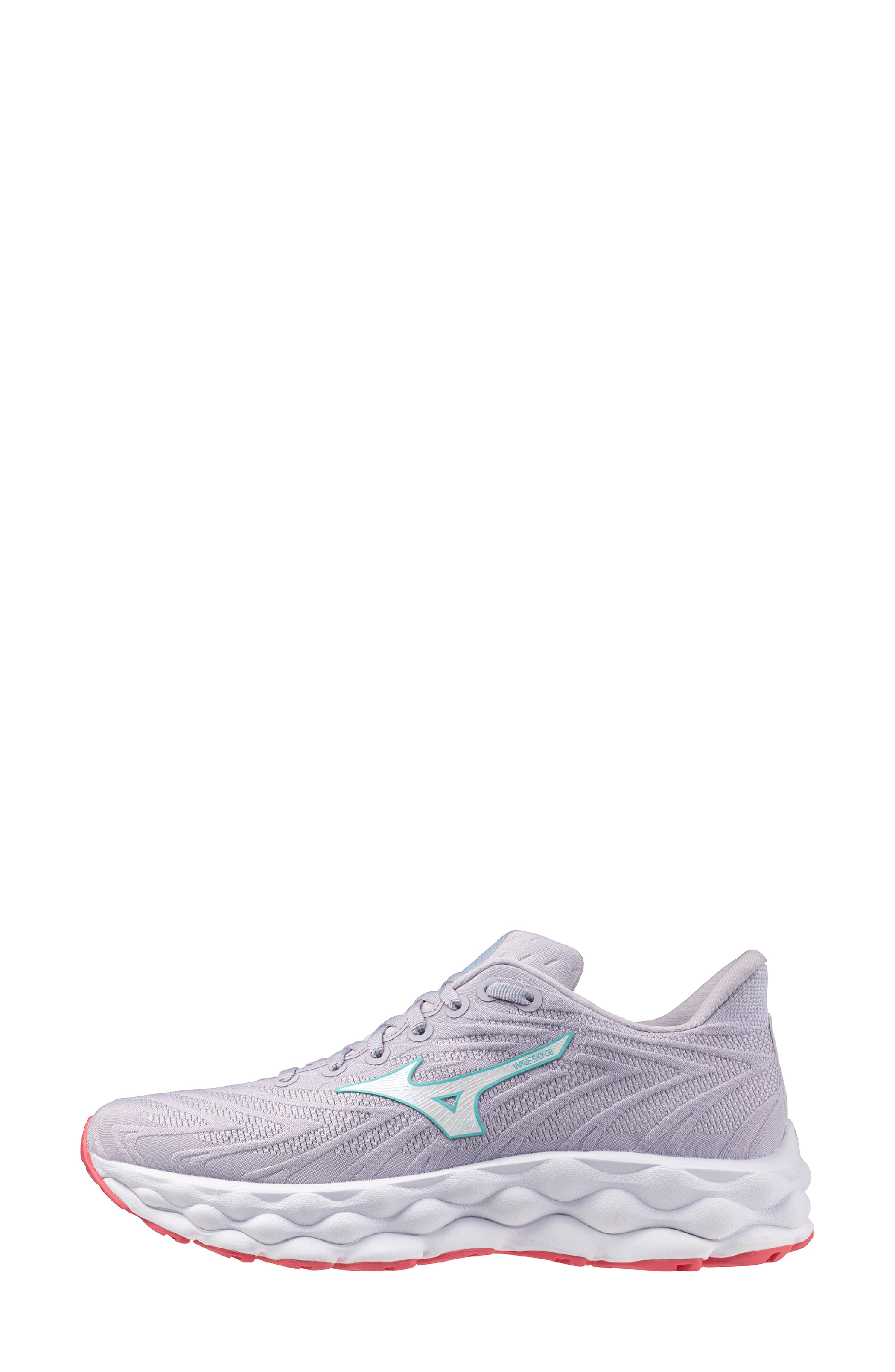 Wave Sky 8 Running Shoe, Alternate, color, THISTLE-WHITE