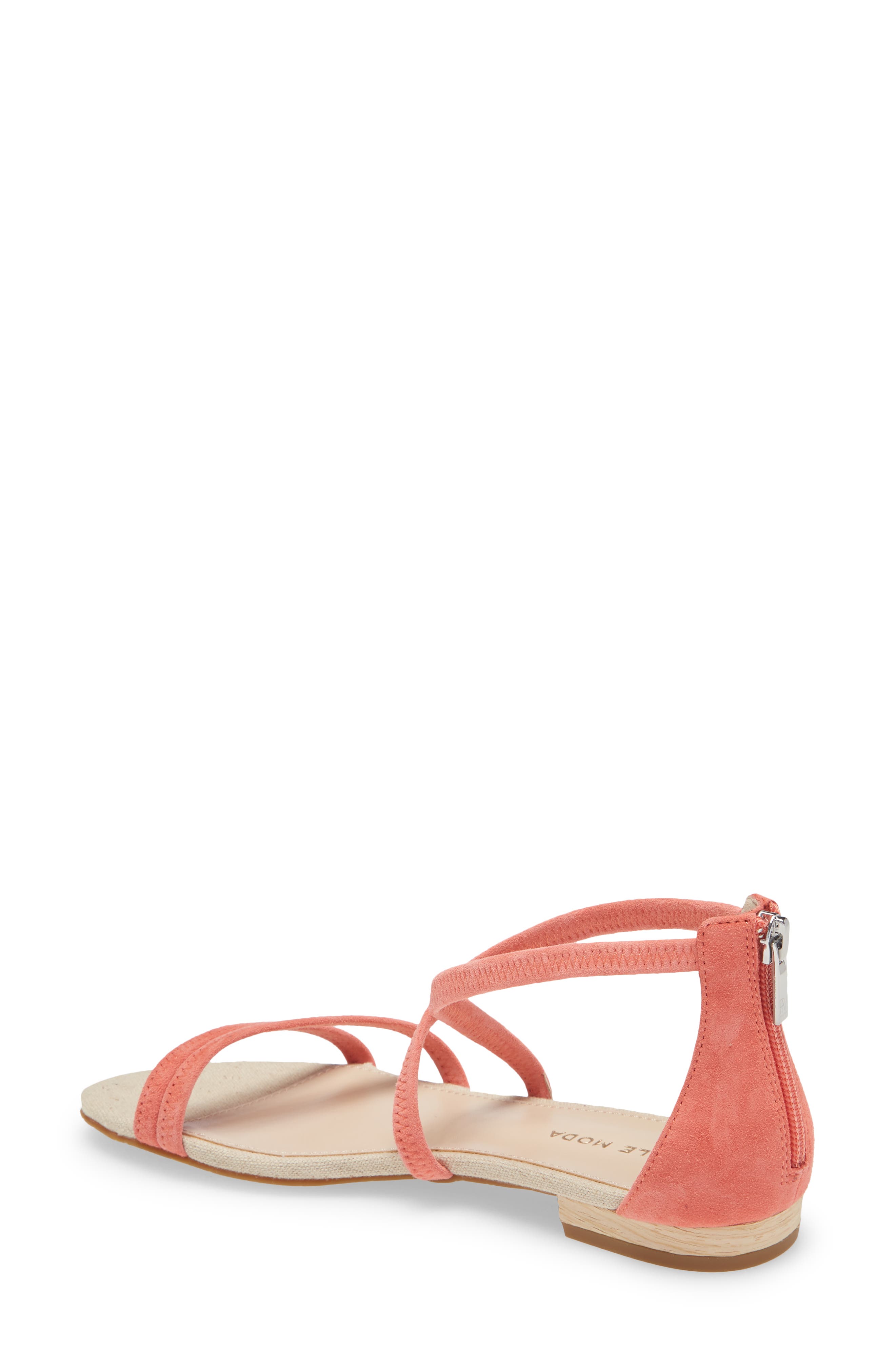 Barnes Strappy Sandal, Alternate, color, LIGHT CORAL
