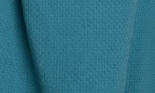 Faherty Bay Twist Seersucker Halter Dress In Colonial Blue