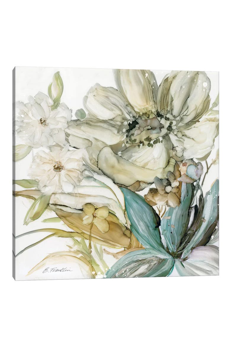 Seaglass Garden II by Elizabeth Franklin Canvas Wall Art - 18" x 18", Main, color, MULTI