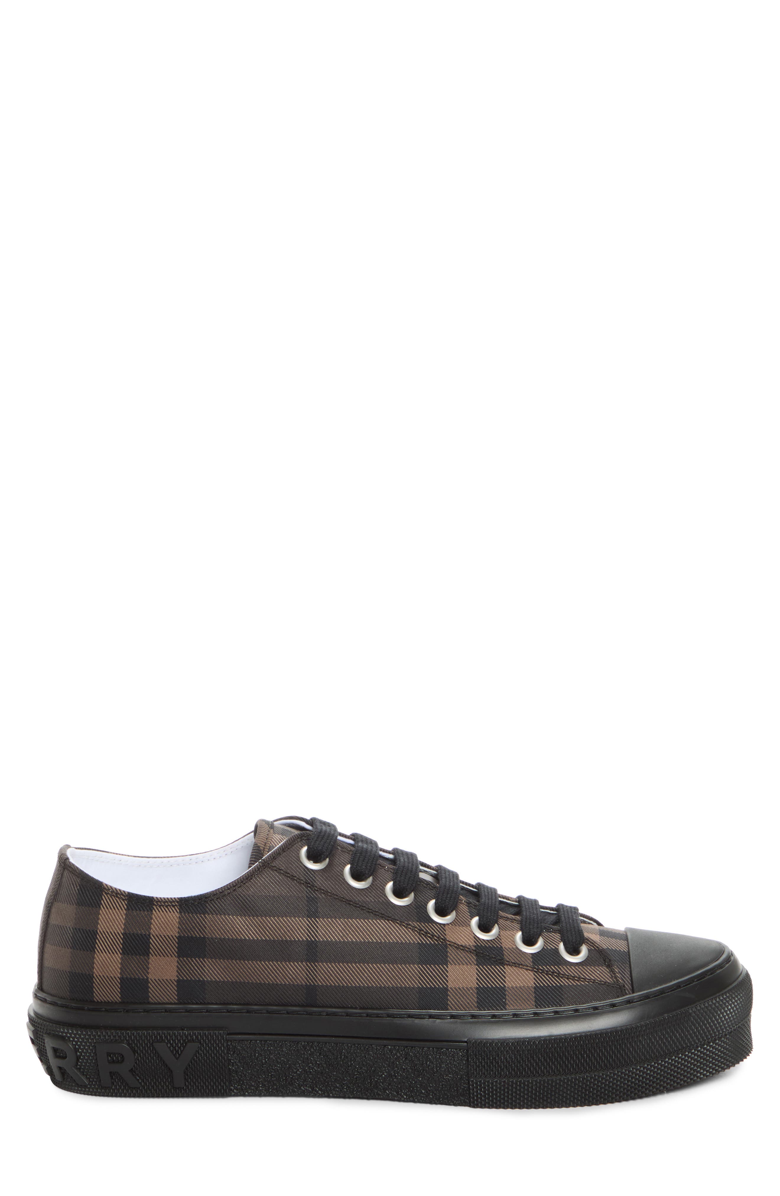 Jack House Check Sneaker, Alternate, color, DARK BROWN IP CHK