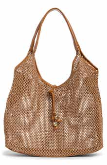 Steve Madden Sabrina Woven Tote with Shoulder Bag