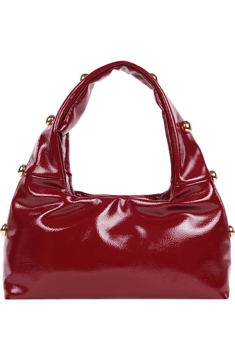 JASON WU Studded Patent Shoulder Bag, Alternate, color,