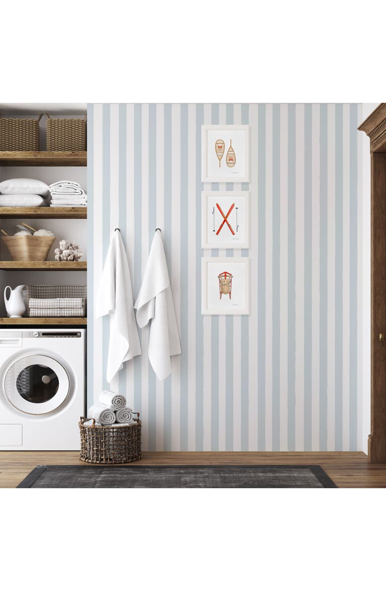 Ramus & Co Sled Framed Museum Quality 8" x 10" Art Print, Alternate, color, Multicolored