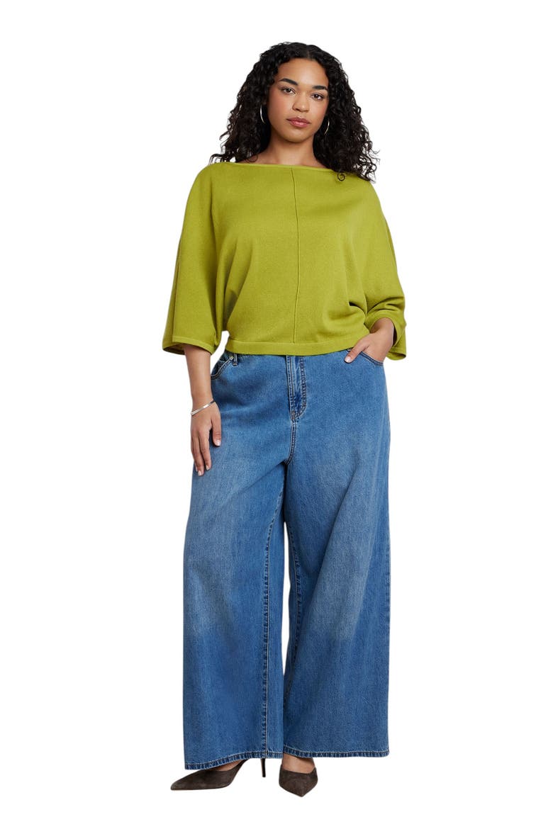 Oversized Cape Sweater, Alternate, color, PEAR LIQUEUR