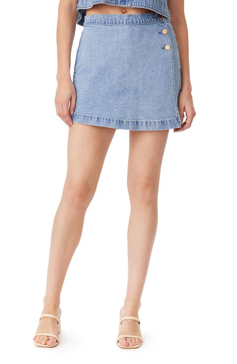 Summer Denim Skort (Splash)