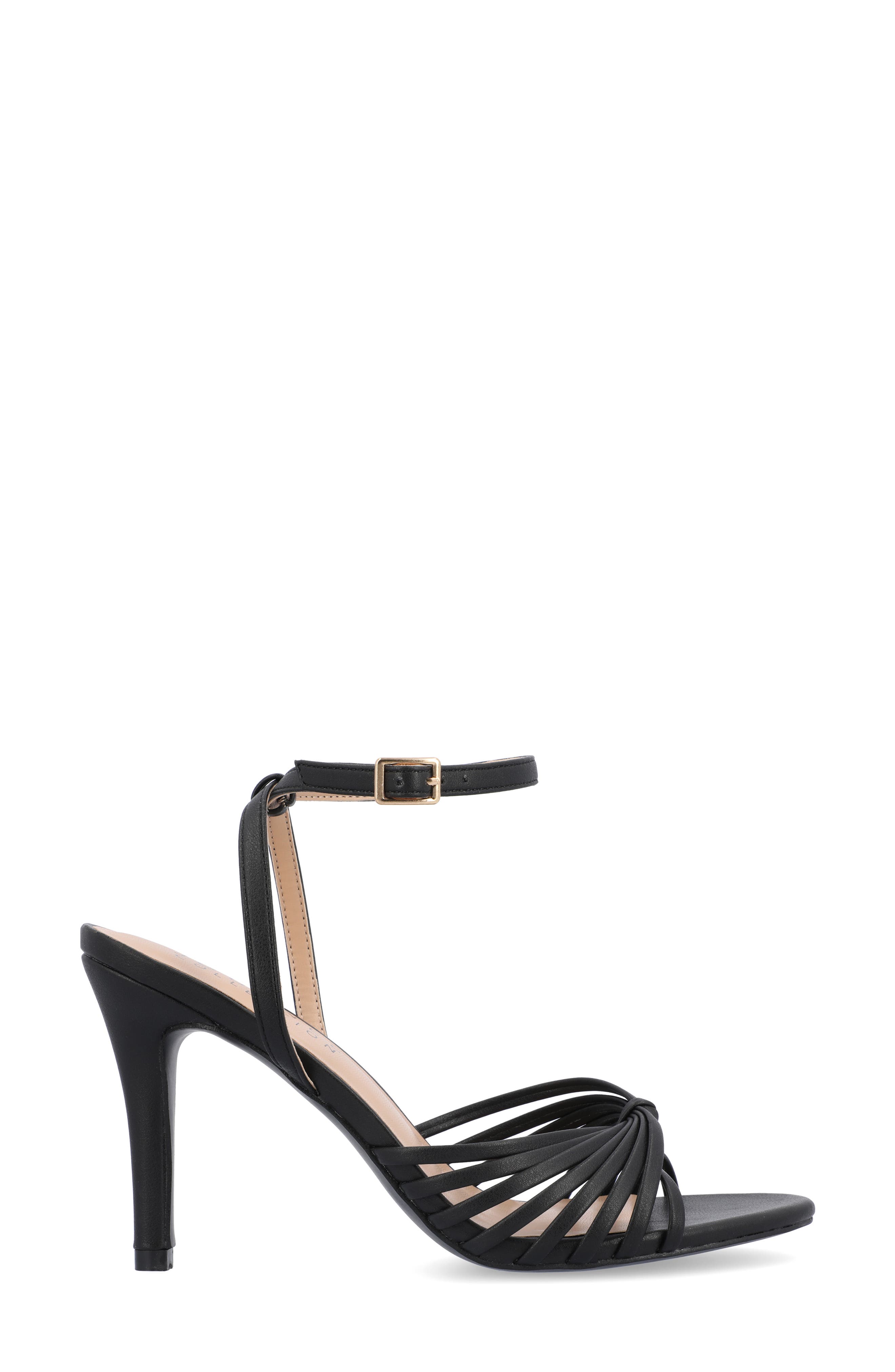Journee Collection Vanita Stiletto Sandal, Alternate, color, Black